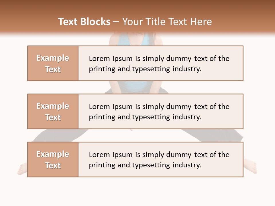 Flying Young Fun PowerPoint Template