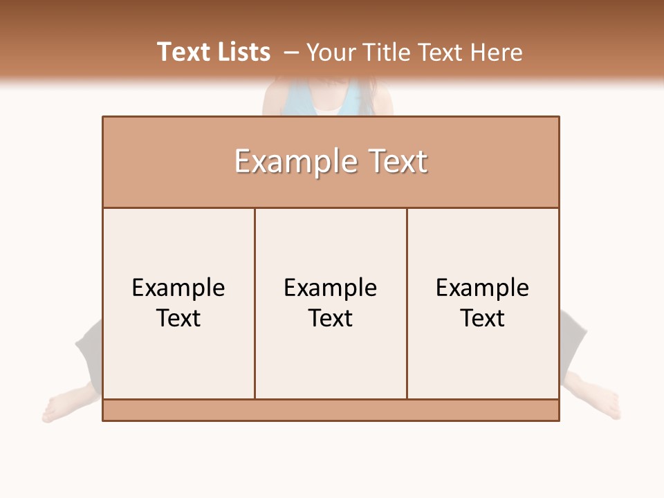 Flying Young Fun PowerPoint Template