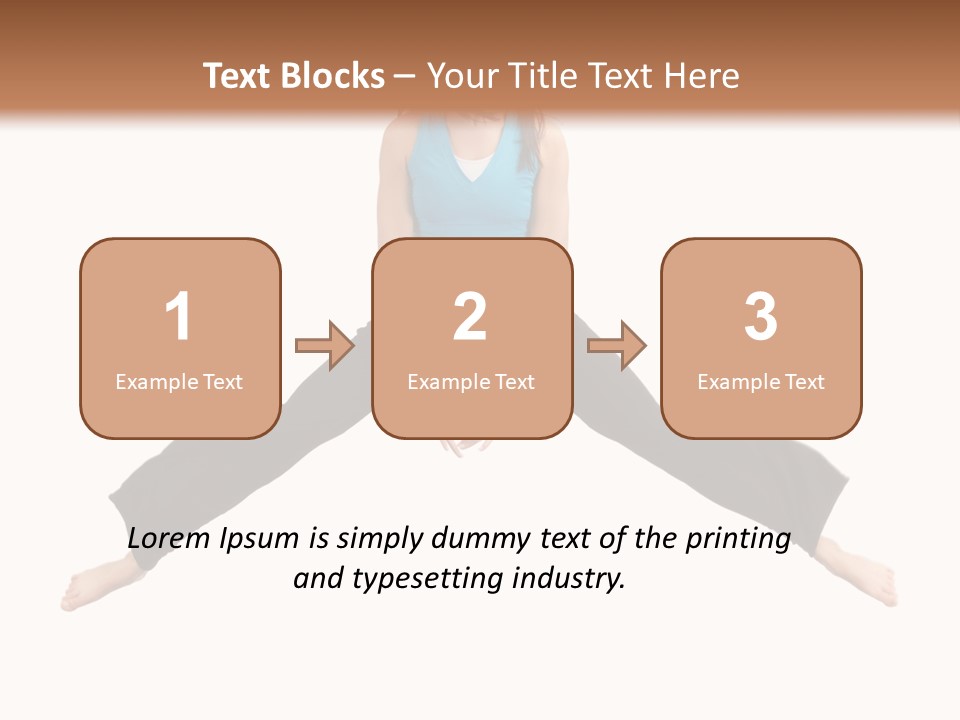 Flying Young Fun PowerPoint Template