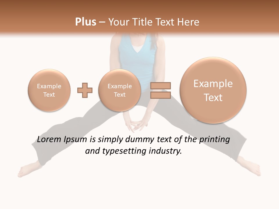 Flying Young Fun PowerPoint Template