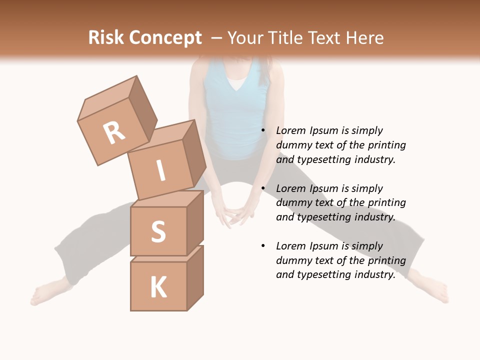 Flying Young Fun PowerPoint Template