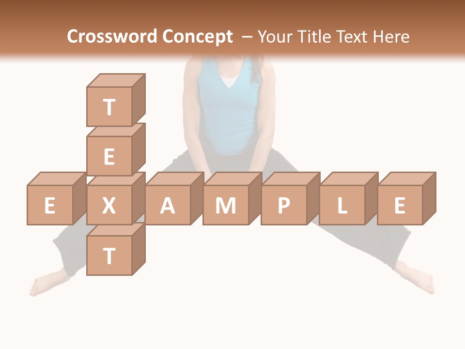 Flying Young Fun PowerPoint Template