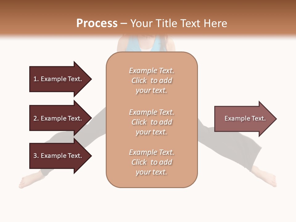 Flying Young Fun PowerPoint Template