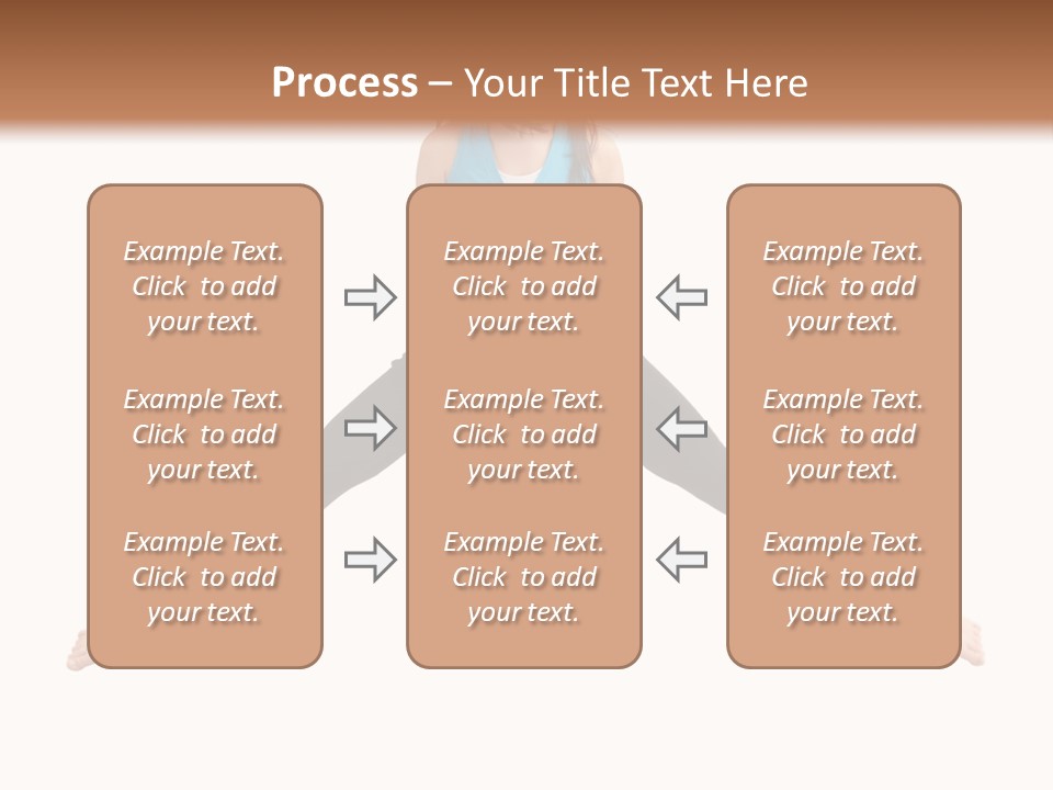Flying Young Fun PowerPoint Template
