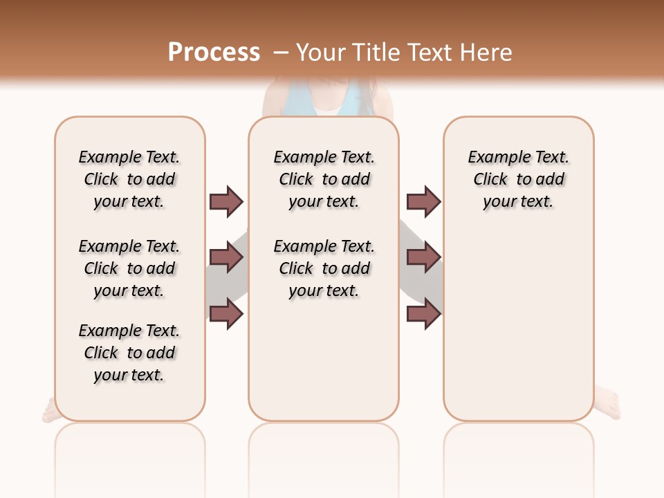 Flying Young Fun PowerPoint Template