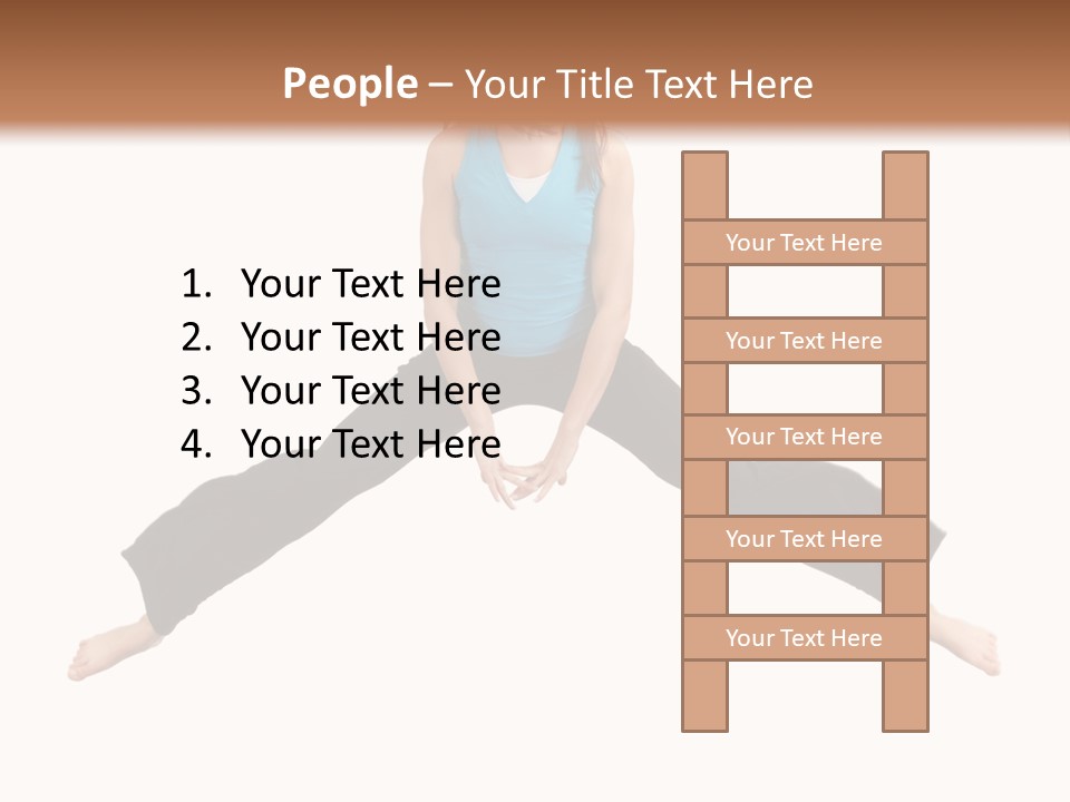 Flying Young Fun PowerPoint Template