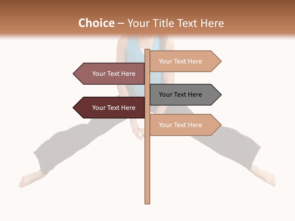 Flying Young Fun PowerPoint Template