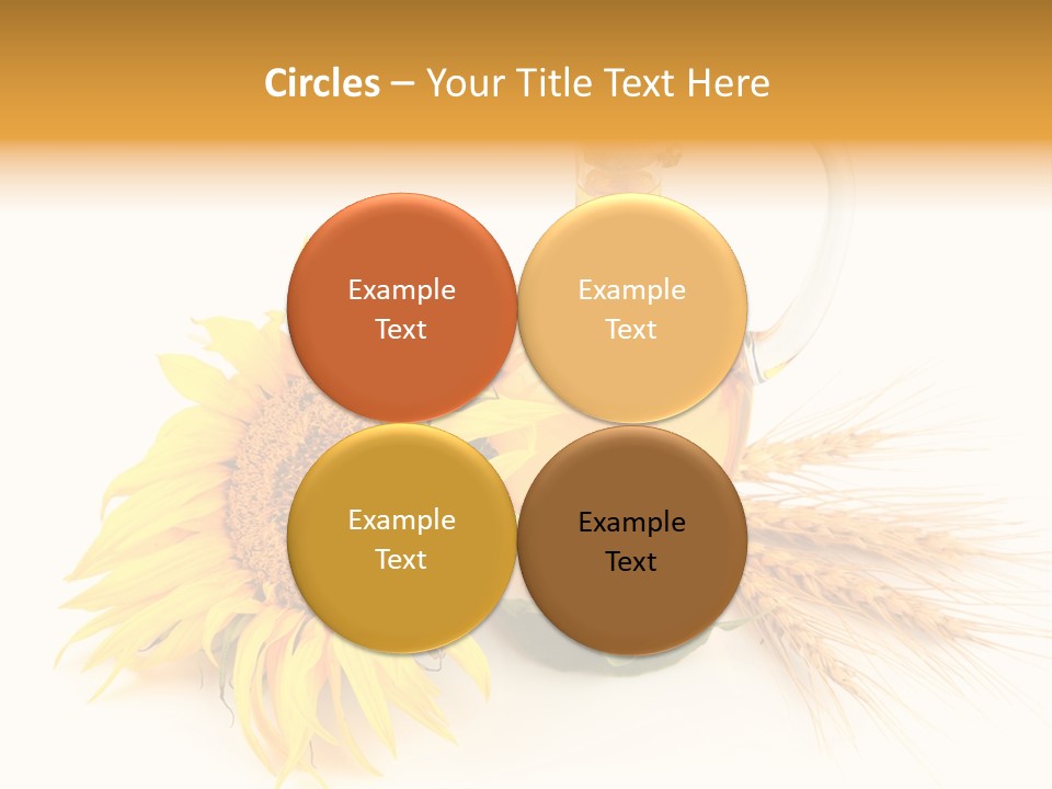 Oil Blossoming Vessel PowerPoint Template