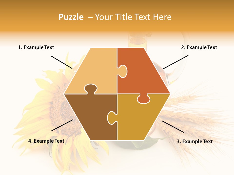 Oil Blossoming Vessel PowerPoint Template