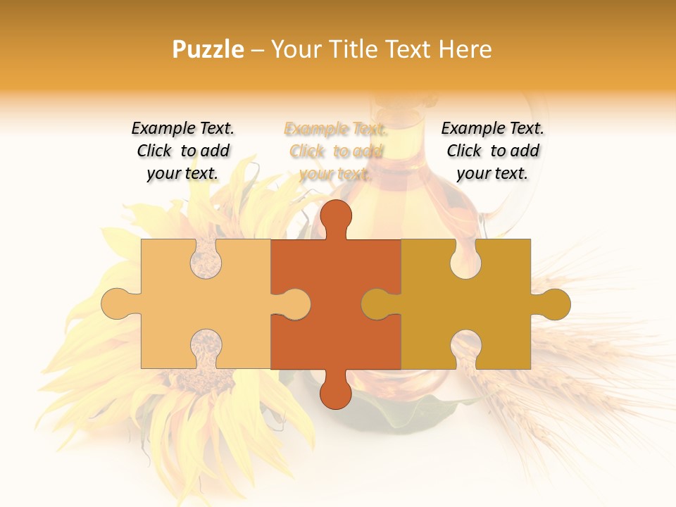 Oil Blossoming Vessel PowerPoint Template