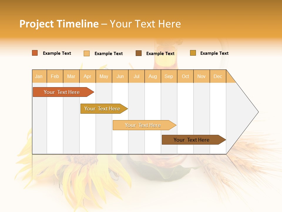Oil Blossoming Vessel PowerPoint Template