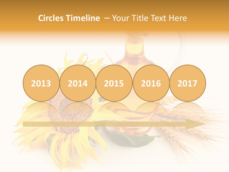 Oil Blossoming Vessel PowerPoint Template