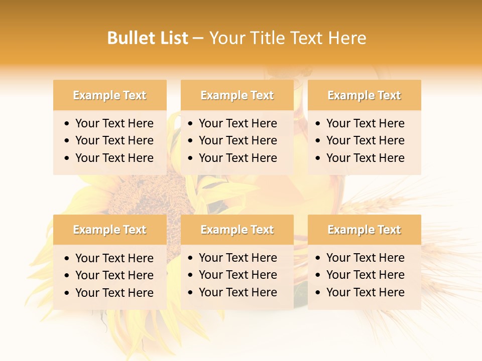 Oil Blossoming Vessel PowerPoint Template
