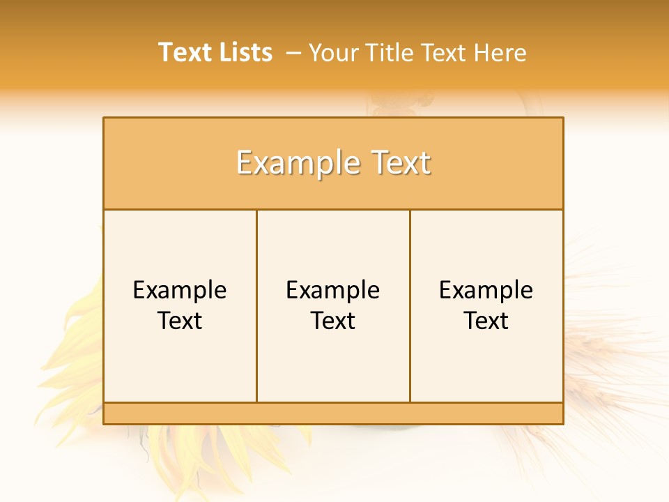 Oil Blossoming Vessel PowerPoint Template
