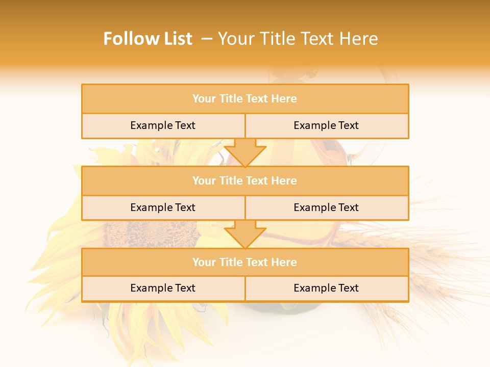 Oil Blossoming Vessel PowerPoint Template