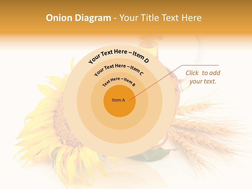 Oil Blossoming Vessel PowerPoint Template