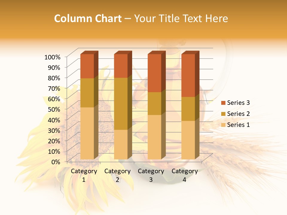 Oil Blossoming Vessel PowerPoint Template