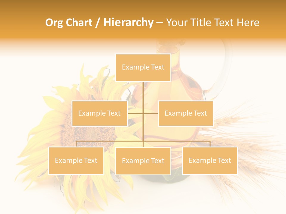 Oil Blossoming Vessel PowerPoint Template