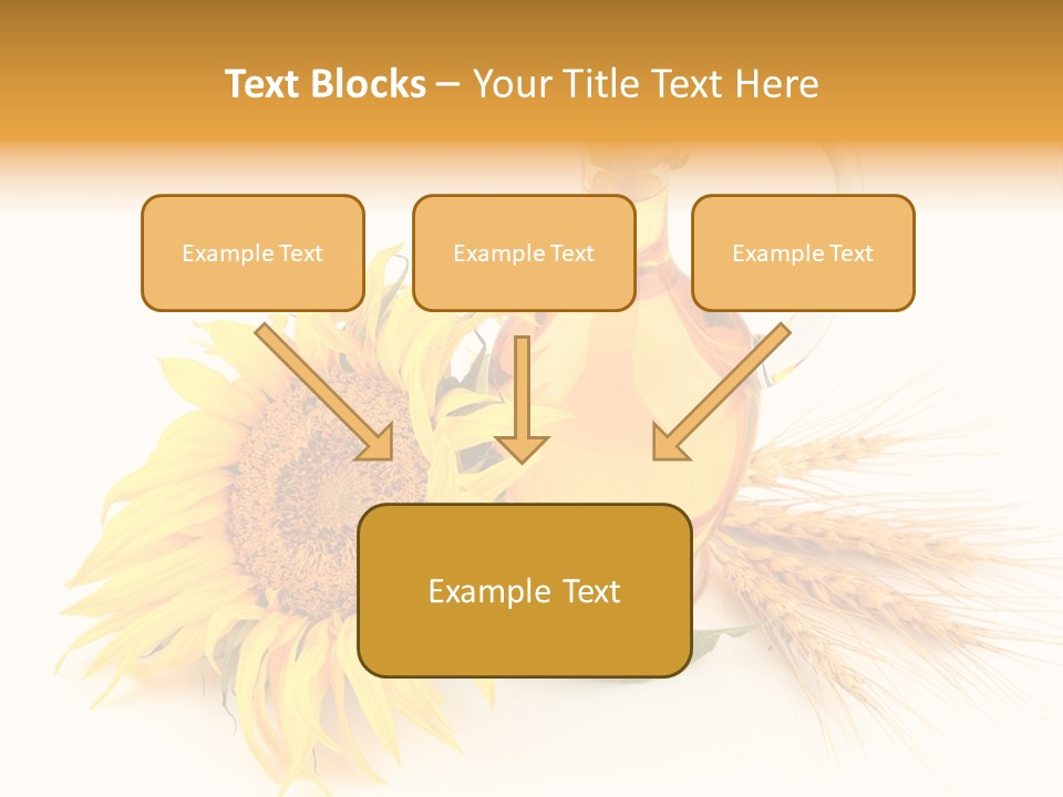 Oil Blossoming Vessel PowerPoint Template