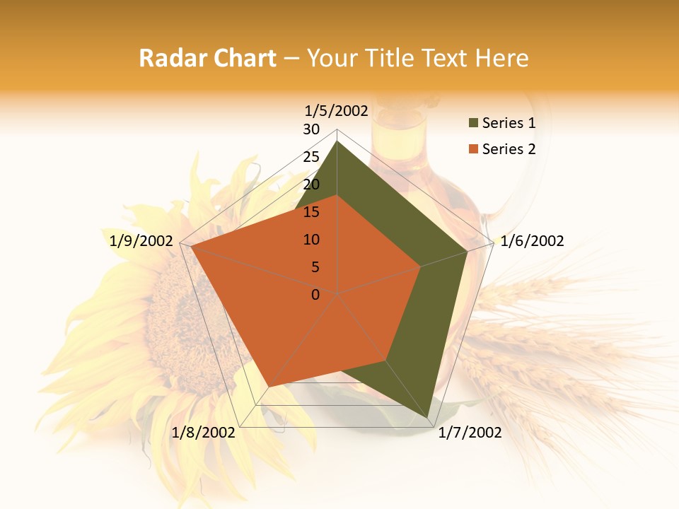 Oil Blossoming Vessel PowerPoint Template