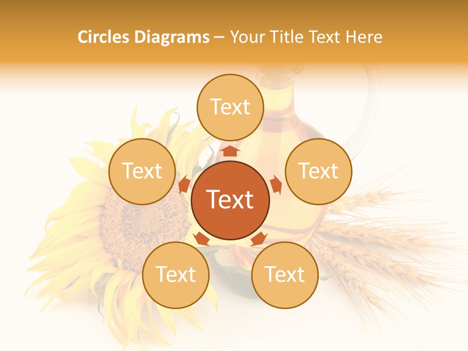 Oil Blossoming Vessel PowerPoint Template