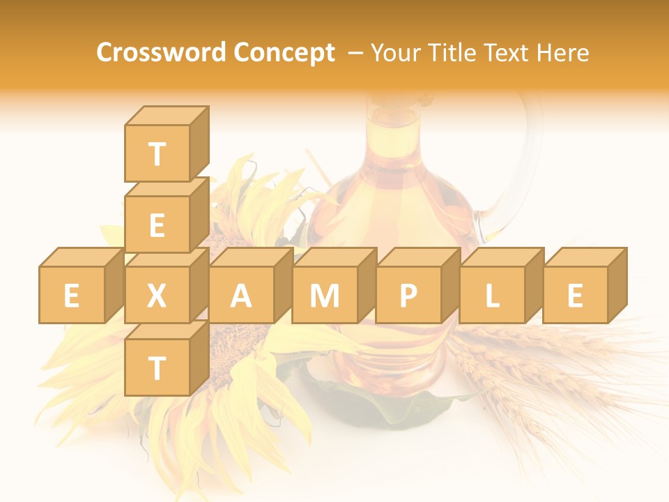 Oil Blossoming Vessel PowerPoint Template