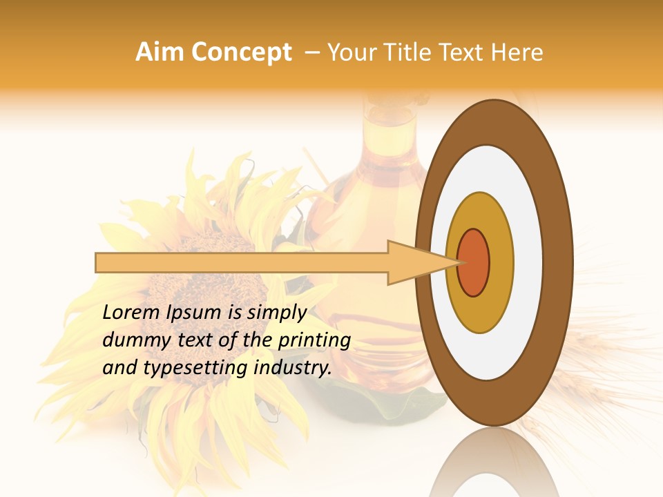 Oil Blossoming Vessel PowerPoint Template