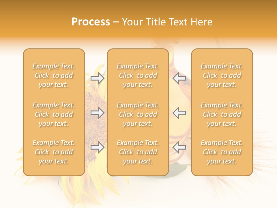 Oil Blossoming Vessel PowerPoint Template