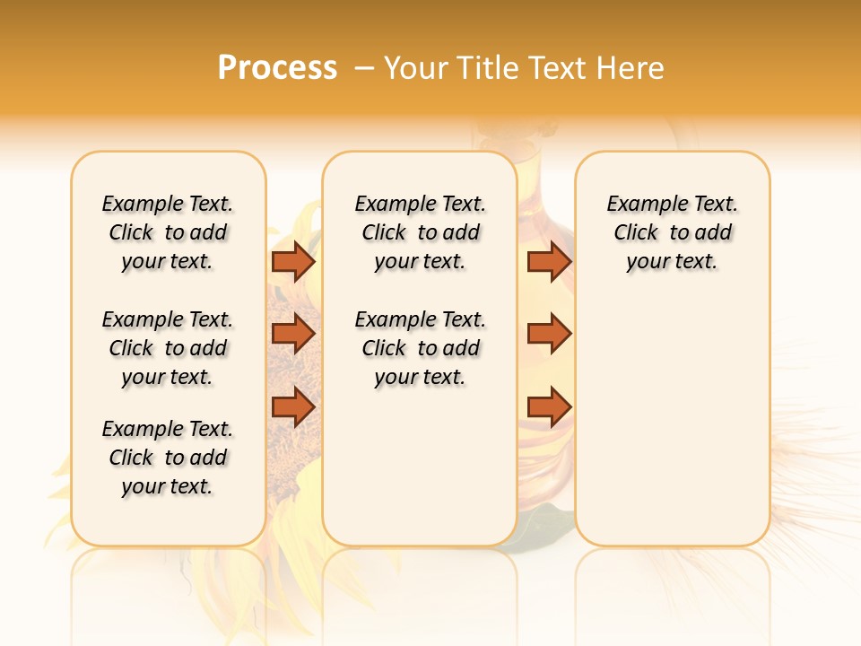 Oil Blossoming Vessel PowerPoint Template