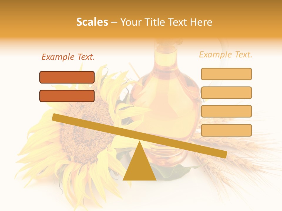 Oil Blossoming Vessel PowerPoint Template