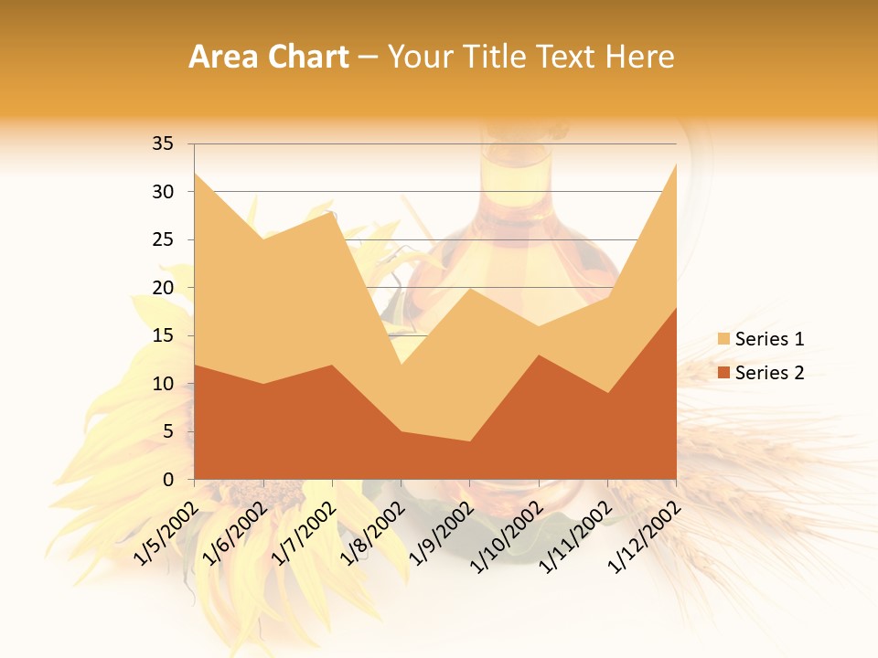 Oil Blossoming Vessel PowerPoint Template
