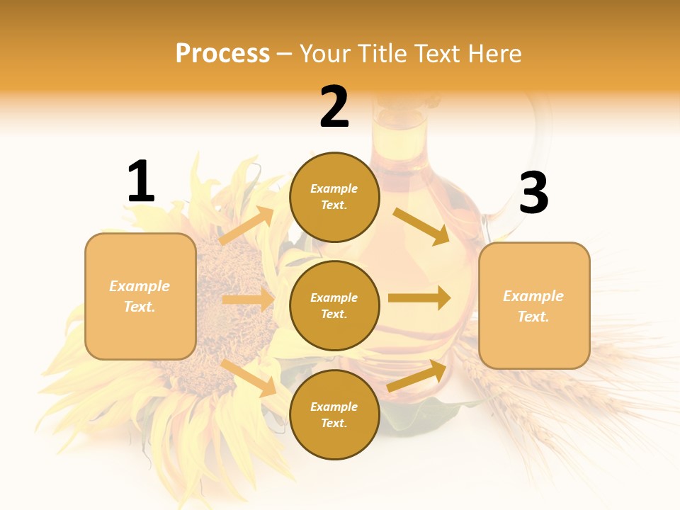 Oil Blossoming Vessel PowerPoint Template