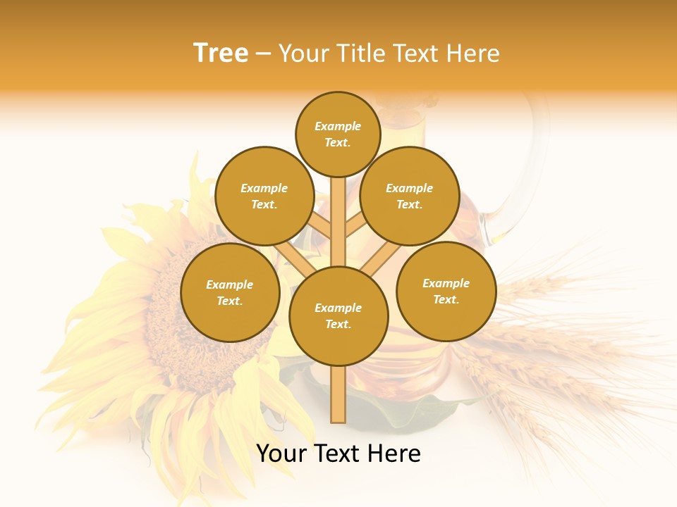 Oil Blossoming Vessel PowerPoint Template