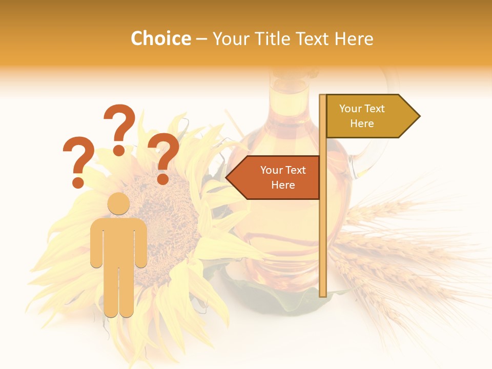 Oil Blossoming Vessel PowerPoint Template