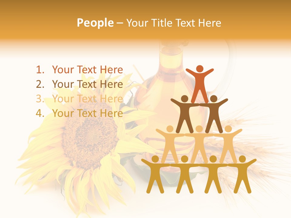 Oil Blossoming Vessel PowerPoint Template