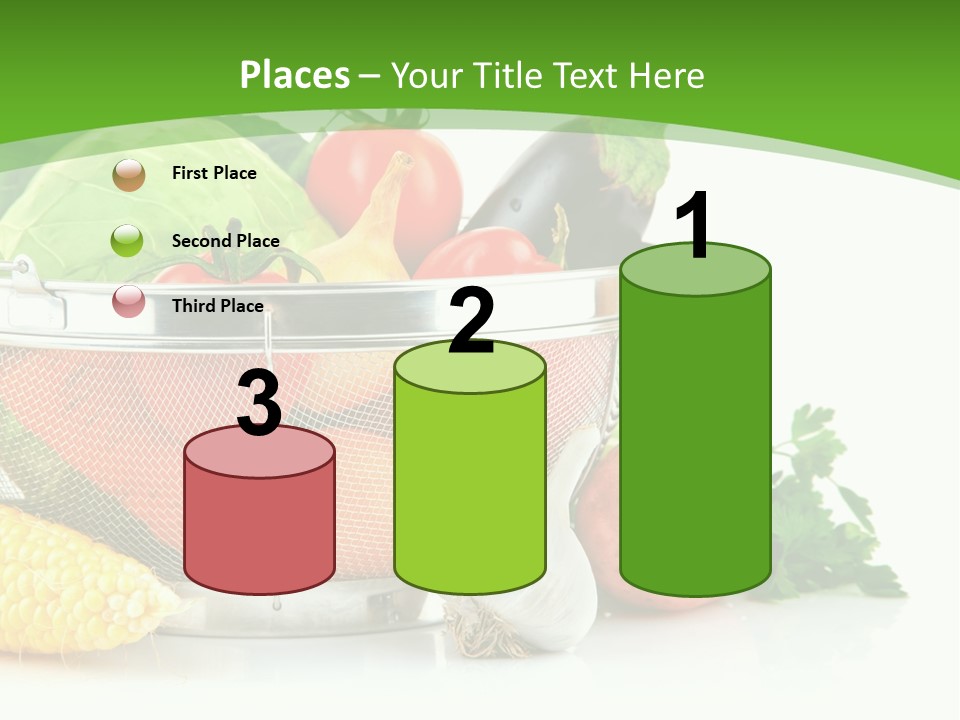Object Tomato Vegetation PowerPoint Template