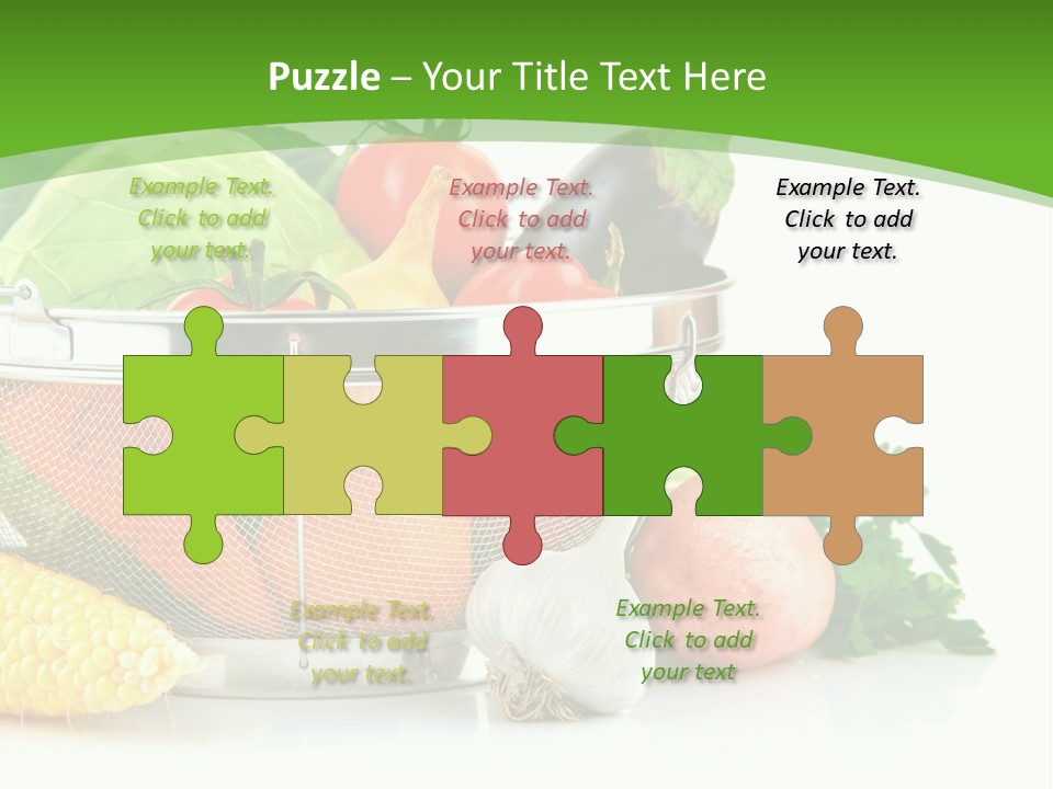 Object Tomato Vegetation PowerPoint Template