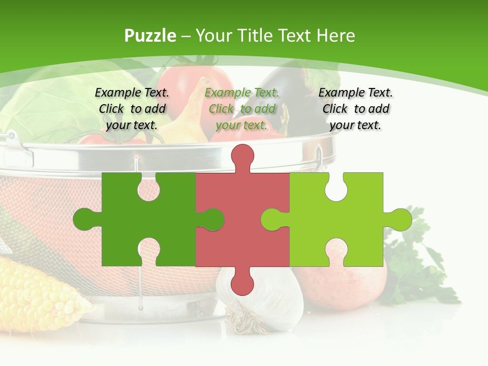 Object Tomato Vegetation PowerPoint Template