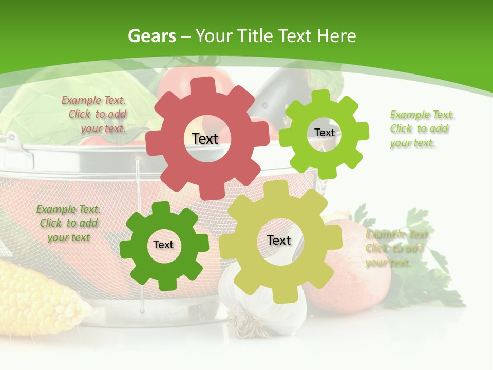 Object Tomato Vegetation PowerPoint Template