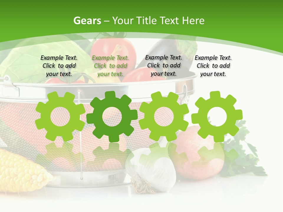 Object Tomato Vegetation PowerPoint Template