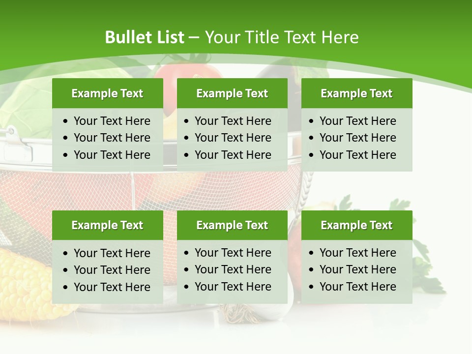 Object Tomato Vegetation PowerPoint Template
