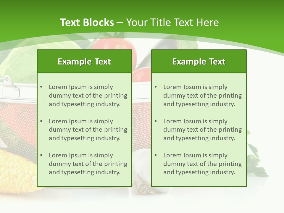 Object Tomato Vegetation PowerPoint Template