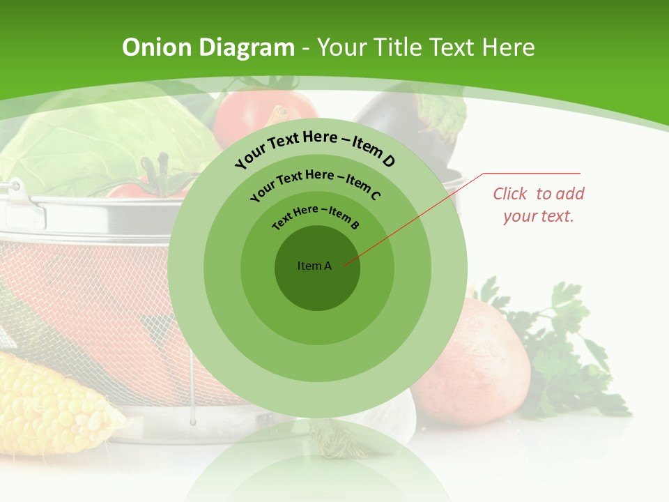 Object Tomato Vegetation PowerPoint Template