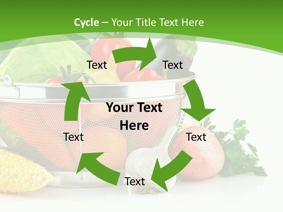 Object Tomato Vegetation PowerPoint Template