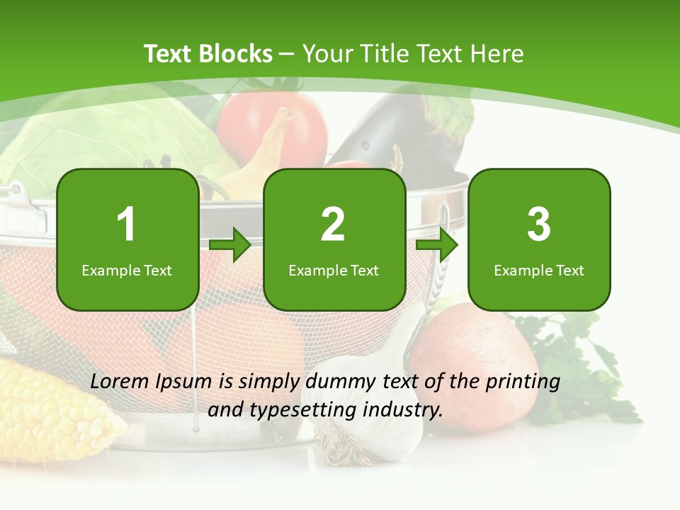 Object Tomato Vegetation PowerPoint Template