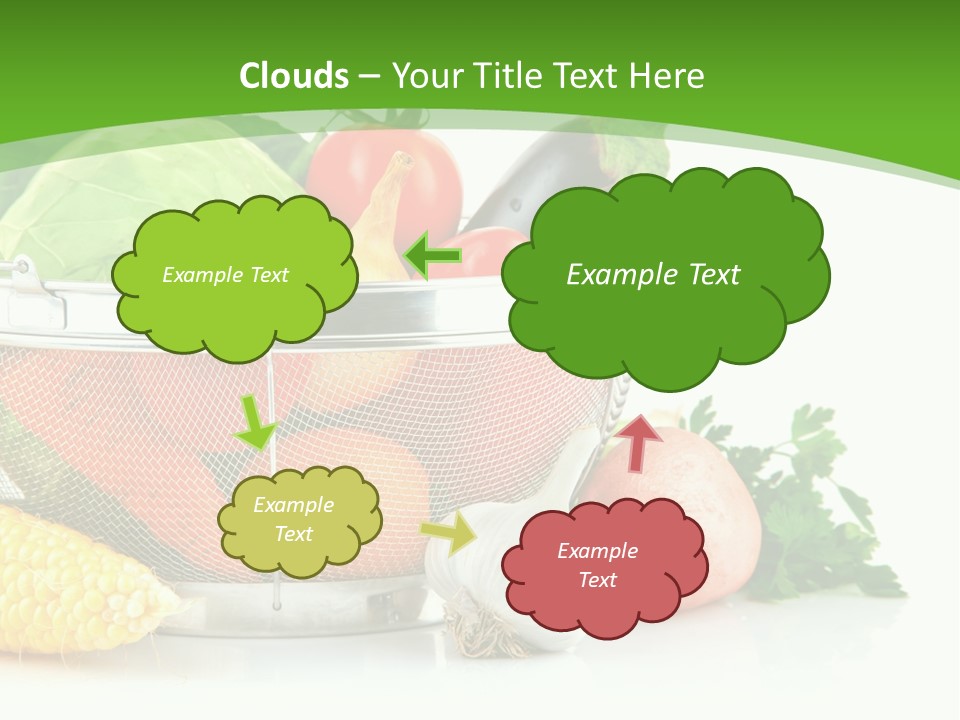 Object Tomato Vegetation PowerPoint Template