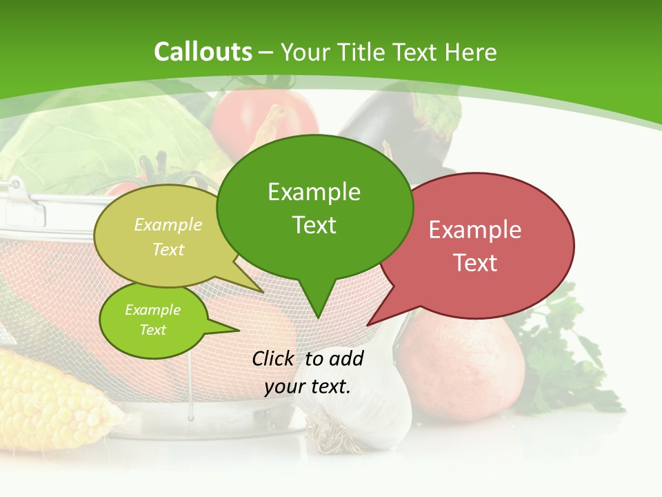 Object Tomato Vegetation PowerPoint Template