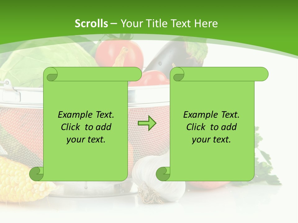 Object Tomato Vegetation PowerPoint Template