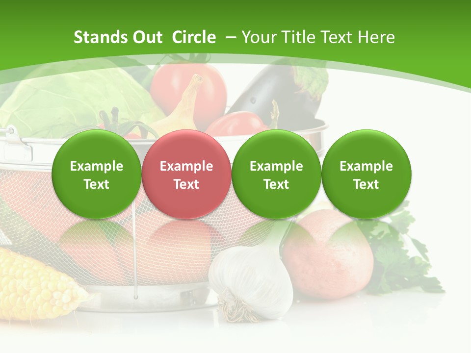 Object Tomato Vegetation PowerPoint Template