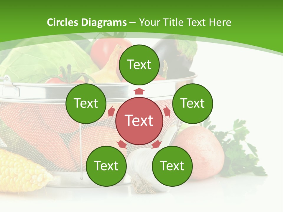 Object Tomato Vegetation PowerPoint Template
